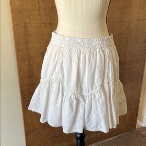 Jessica Simpson White Skirt